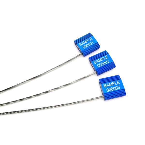 Customized 3.5mm Diameter Cable Security Seals With 12.8KN Tensile Strength