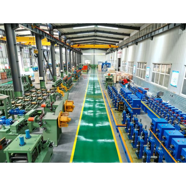Precision High Efficiency Metal Tube Mill Machine for Carbon Steel ERW Pipe Production Line