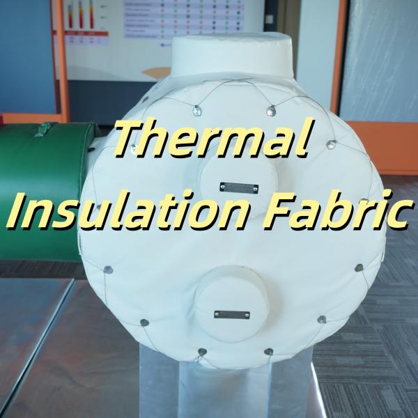 Tissu isolant à haute température 200-2000 g/m2 pour tuyaux et réacteurs