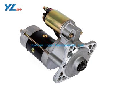 4D31 máquina escavadora de alumínio Starter Motor 24V 3.2KW 9T para HD750 CAT307