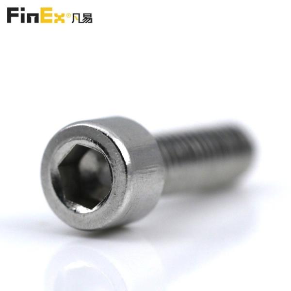 Sistema métrico de medição M5 aço inoxidável Hex Socket cabeça tampa parafusos 1mm-500mm comprimento