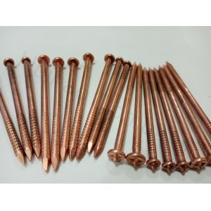 Conical Tip Capacitor Discharge CD Stud Welding Pins Copper Plated Mild Steel
