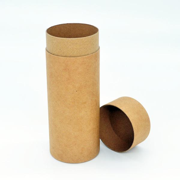 Empacotamento feito sob encomenda do cilindro de Kraft do comprimento de Logo Deodorant Stick 120mm