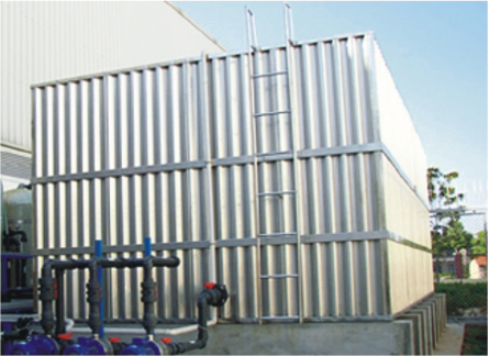 Large Diameter Large Capacity Corrugated Steel Water Tank/Storage Tank