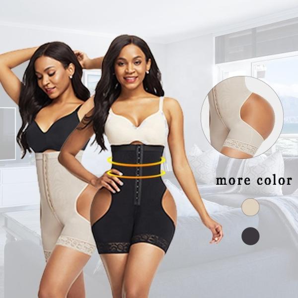 High Waist Butt Lifting Tummy Control Shapewear for Women Slimming and Spandex Features