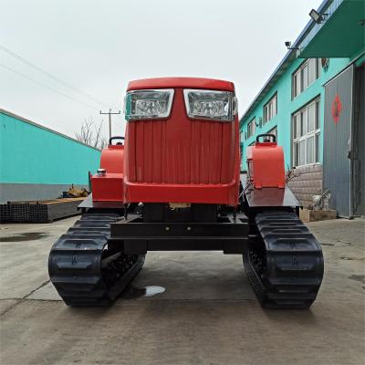 80 HP Cultivator Bulldozer Fully Automatic Rotary Small Crawler Tractor