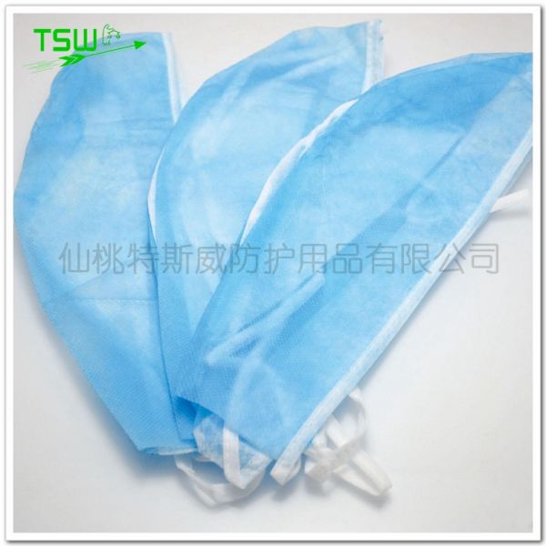12*64cm Waterproof Nonwoven Disposable Surgeon Cap