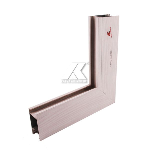 Wood Grain Villas Aluminum Window Profiles 6061 T4 GB2008