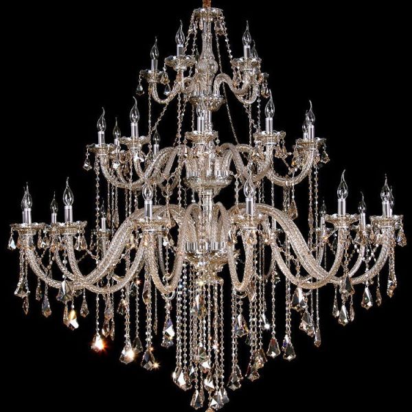 Customized European Luxury LED Chandelier with 4100K Neutral White Light 30000 Hours Lifespan and 360° Beam Angle