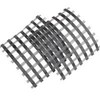 Résistant aux intempéries 120 kn Réseau géoglisse en fibre de verre pour le renforcement du sol en génie civil