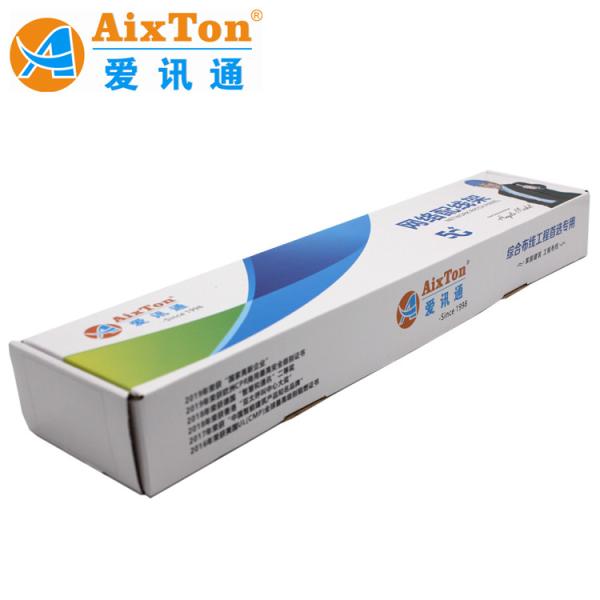Panneau de patch UTP de haute qualité 191U Cat 6A 24 Ports Krone&110 Panneau de patch IDC double avec gestion de câble