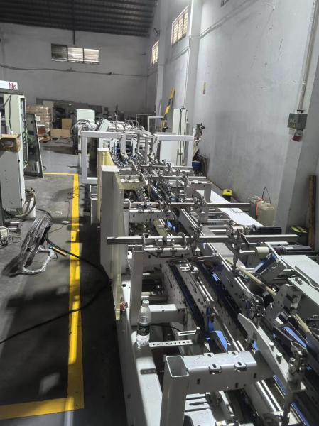 Máquina de Gluer do dobrador