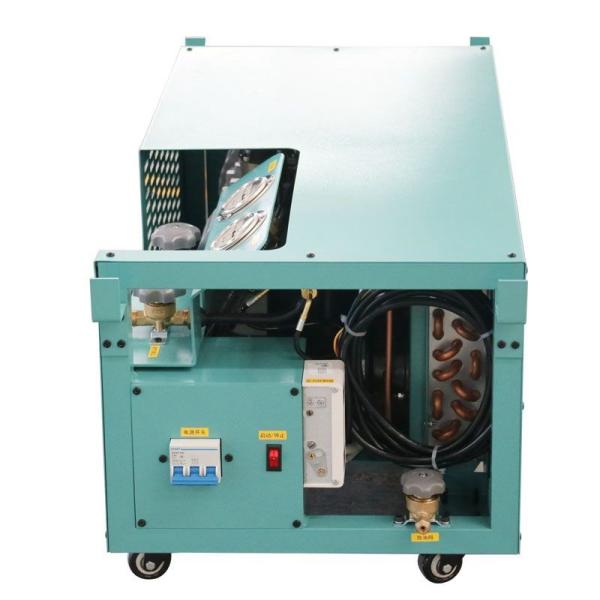 Máquina de reciclagem de recuperação de refrigerante 2HP óleo completo menos R134a R22 máquina de recarga de recuperação de ac
