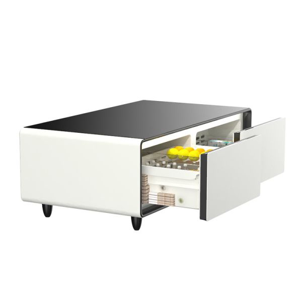 PRIMST 2024 Mini Fridge Table Freezer Auto-Defrost Smart Coffee Table for Living Room
