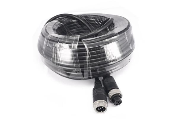 Stable Signal Transmission Night Vision Camera 6pin Aviation Cable