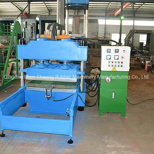 Rubber Tile Vulcanizing Press with 3.0 Mn Total Pressure and Electricity/Stream Heating