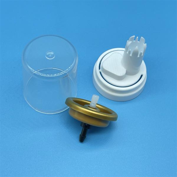 Hair Mousse Inverted Aluminum Valve For Premium Hair Styling Products - Precision-Designed For Upside