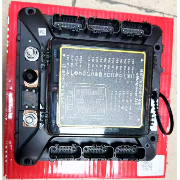 Caja de fusibles para excavadoras 140107000091C SEMP-24V Caja de control eléctrico para la serie SY