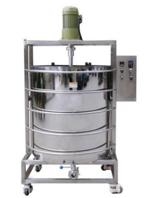 500L Lipstick And Lipgloss Material Stirring And Heating Stainless Steel Bucket 500L Drum