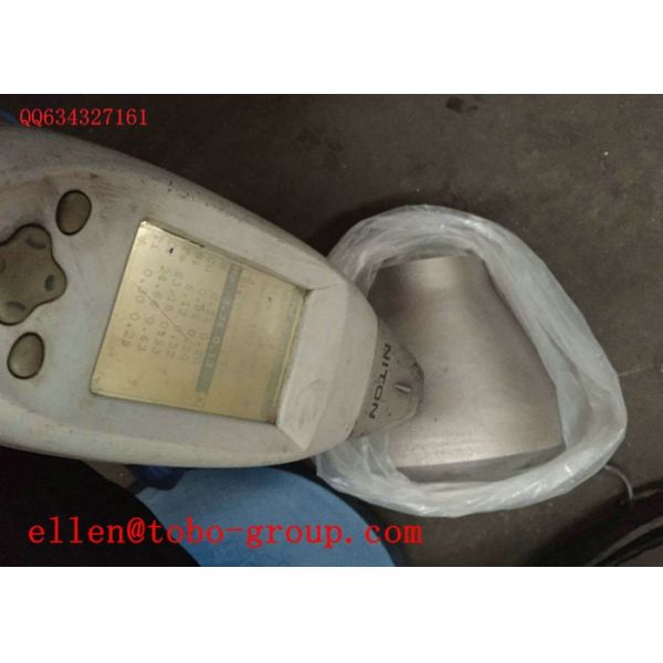 Réducteur excentrique S31254 1,4547 254SMO d'acier inoxydable d'ASTM A403