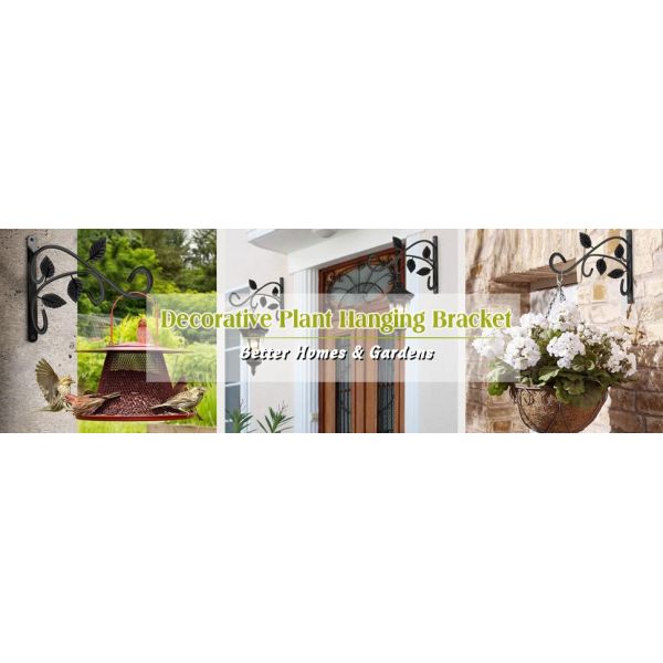 Углеродистая сталь настенный садовый крючок для подвесных корзин и кормов для птиц