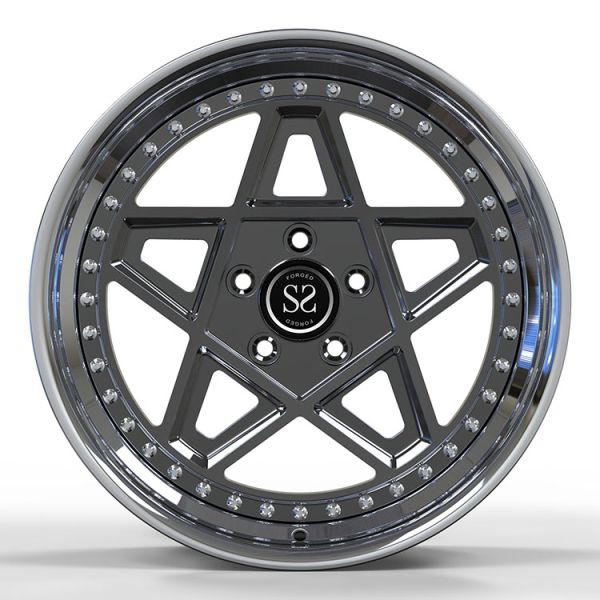 Ford GT 21x13 And 20x9.5 Big Lip  2 Piece Forged Wheels