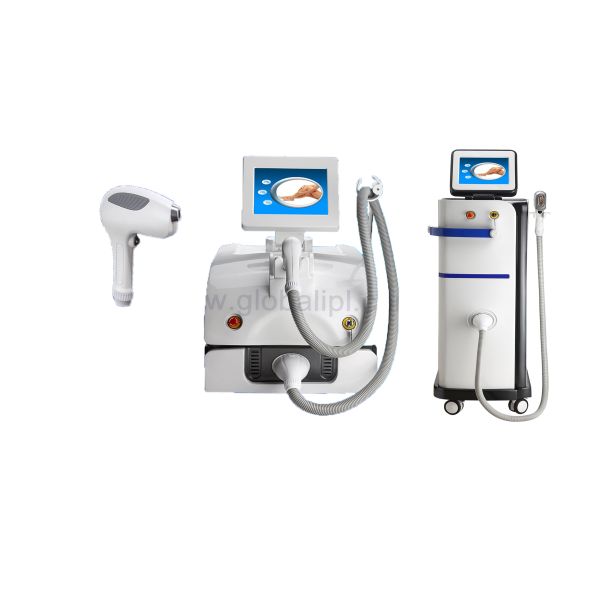 Portable IPL RF Beauty Equipment 808nm Diode Laser Hair Remove For Bikini Line