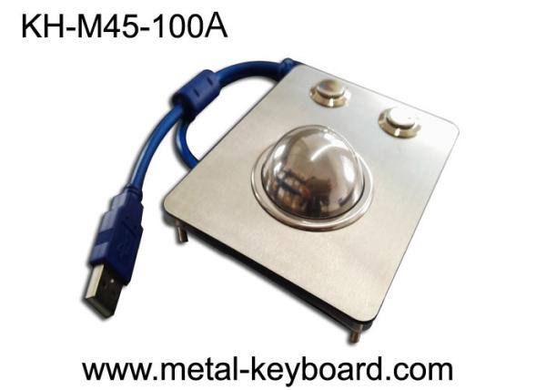 Painel impermeável bola industrial montada do rato W/38mm do Trackball de aço inoxidável