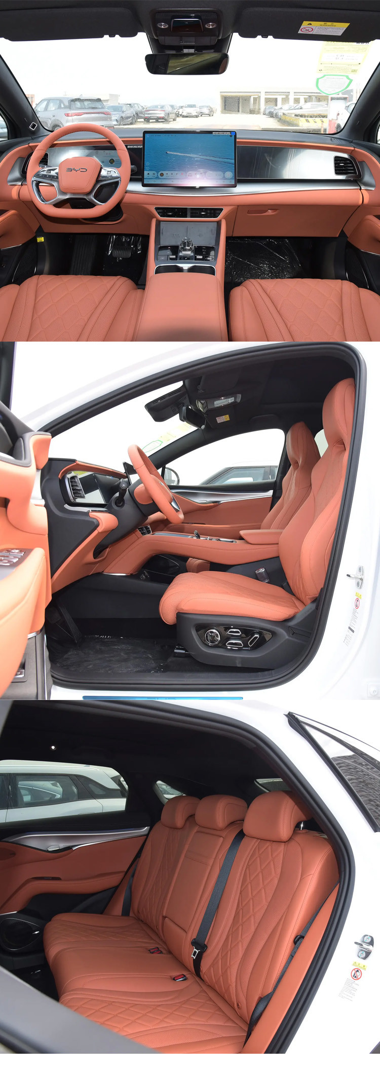 2024 BYD Sea Lion 07 EV Pure Electric SUV Generation с размерами шин R19