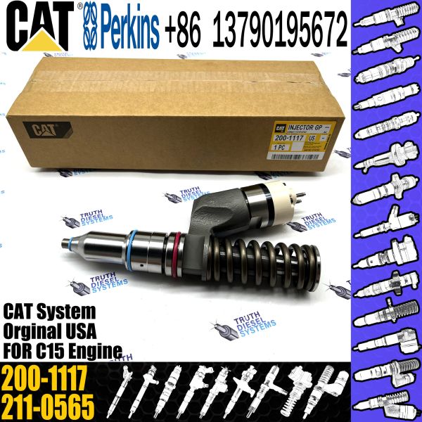 As peças da máquina escavadora do CAT abastecem o injetor 211-3025 200-1117 235-1401 para o motor de C15 C16