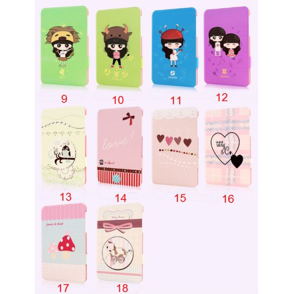 New 100% Qualify Perfect Fit Cartoon Ultra Thin PU Leather Cover Case For Lenovo S5000