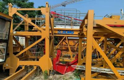 Load 10tons Load 7020 Used Tower Crane With Freestand Height 60meter L68 Mast