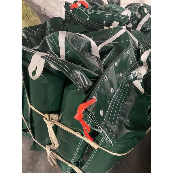 Orange PVC and Rubber Solid Float Oil Containment Boom for Marine Oil Spill Response