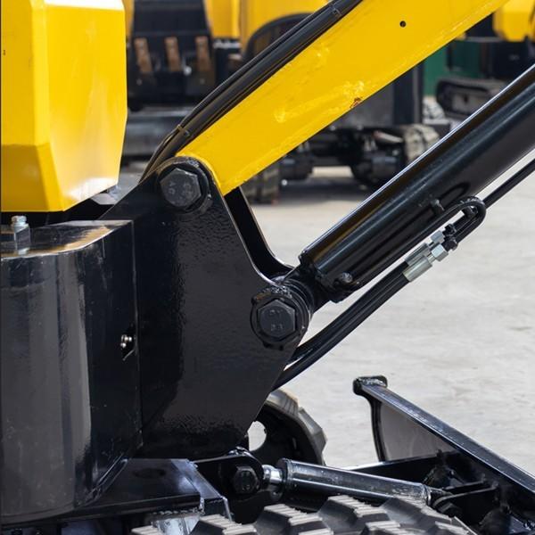 Escavadeira OEM com roda de caçamba Miniescavadeira EPA de transmissão hidráulica