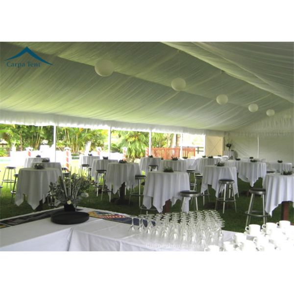 Clearspan Struture White Cover Large Wedding Tents For 350 People