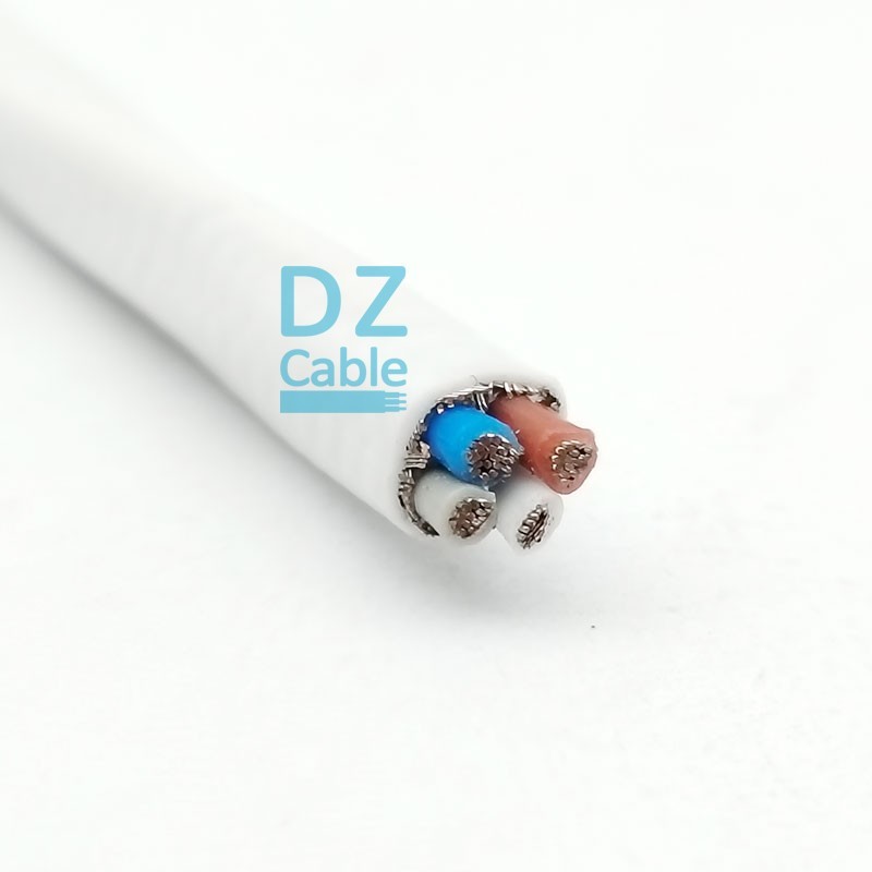High Temperature Multicore PFA Shielded Cable with 250°C Continuous Operation, 600V Rated Voltage, and EMI/RFI Protection