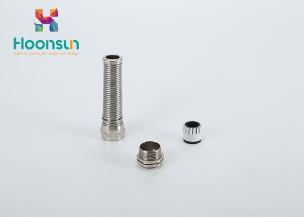Bending Protection Waterproof Cable Gland With Nylon Flame Retardant
