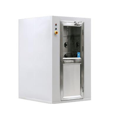 GMP-Certified Dual Air Shower | 304 Stainless Steel & ≤60dB Quiet | Pharma-Grade ISO Design