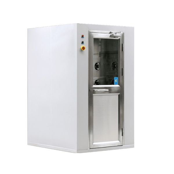 Small Modular Air Shower Room with 0-99s Adjustable Timer and 360° Airflow Angle for Pharma Clean Room Equipment
