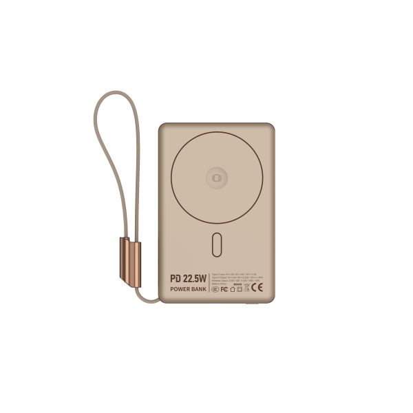 Ultra Thin Wireless Charging Power Bank Fast Charging OEM/ODM 5000mAh