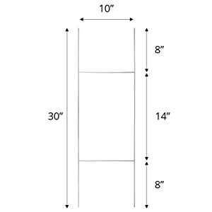 Колья знака рамки h на открытом воздухе рекламы гофрировали напечатанные 5mm