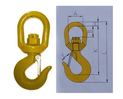 JTR-HL09 G80 Gancho giratorio con llave
