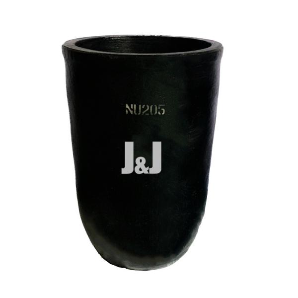 Compact Conventional Silicon Carbide Graphite Crucible For Aluminum Melting