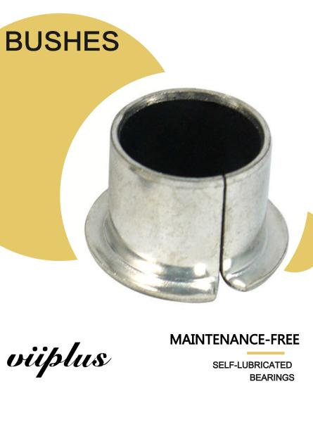 Custom Designed & Manufactured Bearings and Bushings Steel Journal Valve Split Bushes Fiber  Glide