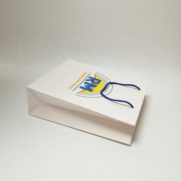 Customized Size Business Gift Shopping Paper Bag with Handle and Customized Logo