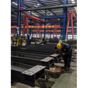 Heavy Duty Steel Structure with Solid H-shape Steel Beam Q235/Q355 Grade for 50+ Years Lifespan