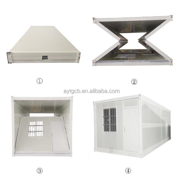 Extendable Construction Real Estate Mobile Foldable Container Houses for Accommodation Modern Hotel