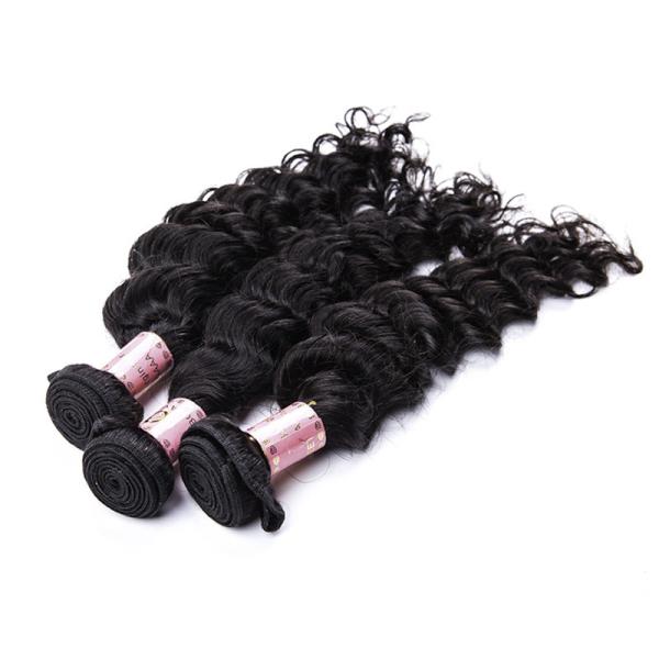 100% Virgin Full Cuticle Top 6A Remy Hair Extension Brazilian Deep Wave