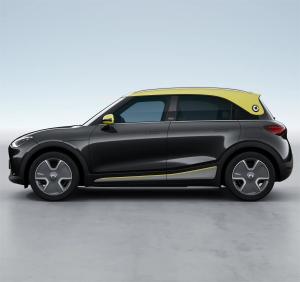 Compact Smart 1 Mercedes Electric Car For Sustainable And Innovative Driving