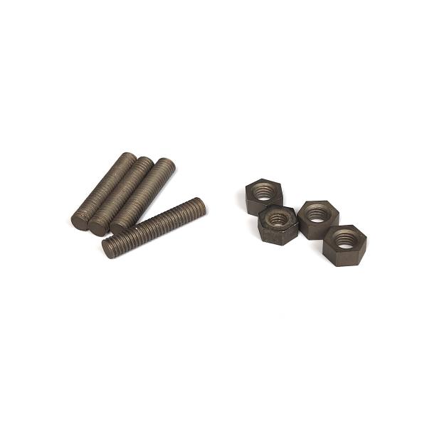 ISO9001 Vacuum Furnace Parts Tungsten Machine Screws High Temperature Resistance